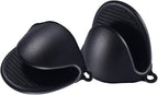 2 Pairs Mini Oven Gloves Silicone Heat Resistant Cooking Pinch Mitts Potholder - Image 4