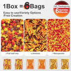 Fall Sprinkles with Autumn Leaf, Thanksgiving Sprinkles for Baking, 180g - Image 3