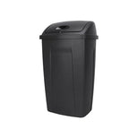 13-Gallon Black Plastic Kitchen Trash Can by Unknown