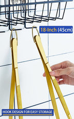 JETKONG 2 Pcs 18 Inch Stainless Steel Grill Tongs Heavy Duty Giant Tweezer Tongs - Image 7