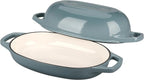 EDGING CASTING Enameled Cast Iron Oval Dutch Oven Pot - Image 4