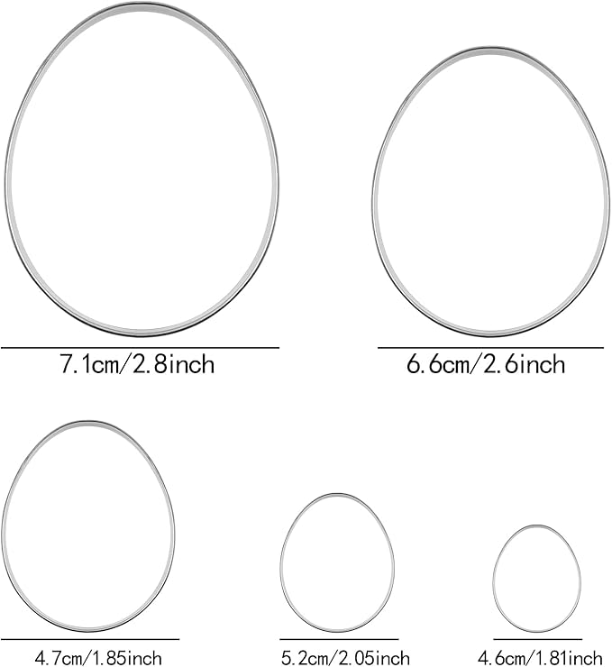Easter Cookie Cutters Egg Biscuit - Image 3