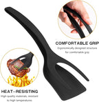 Egg Flipper Spatula 2 in 1 Grip and Flip Spatula Tongs Egg Spatula Flipper Made - Image 4
