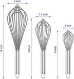 OYV Grey Silicone Whisk, Professional Whisks - Image 6