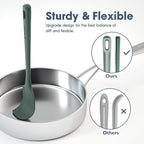 ChefAide 4 Pieces Silicone Spatula Set, Food Grade Rubber Spatula, Upgrade - Image 4