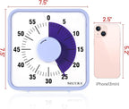 Secura 7.5 Inch Visual Timer, 60 Minute Oversize Visual Countdown Timer - Image 7