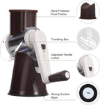 Cambom Rotary Cheese Grater Hand Crank Cheese Shredder - Image 5