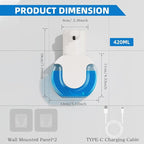 2Pack Automatic Soap Dispenser Touchless, Rechargeable Liquid Soap Dispenser - Image 2