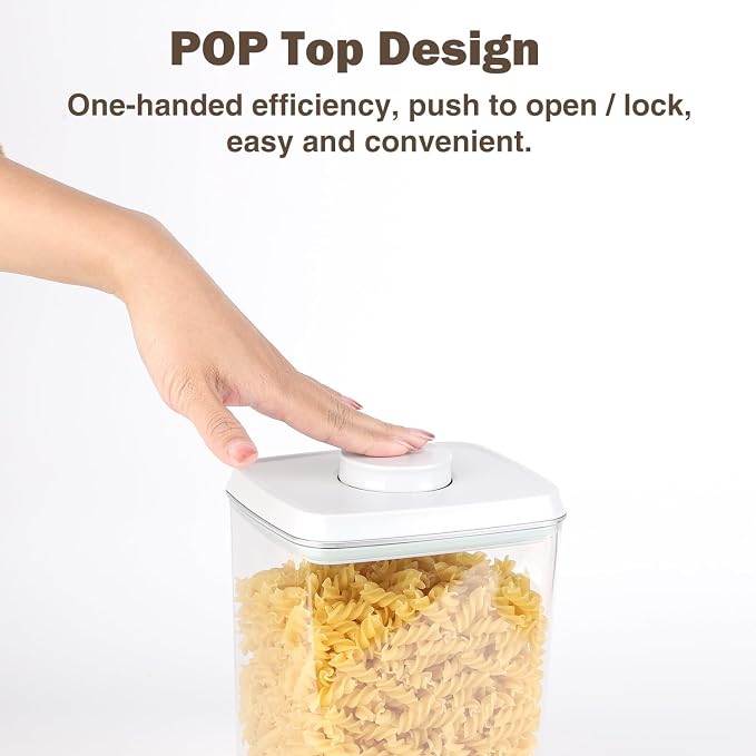 Melovom Pop Food Storage Containers Airtight Food Storage Containers Set - Image 2