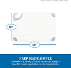 San Jamar Saf-T-Grip Plastic Cutting Board - Image 2