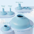 Pisol Wide Mouth Versatile Funnel, Canning Funnels - Image 7