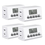 BN-LINK Indoor Digital Timer Outlet, 24 Hour Light Timer Easy Programmable by BN-LINK