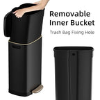 KUK 13 Gallon Kitchen Trash Can - Image 4