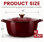 Enameled Cast Iron Dutch Oven - Image 8