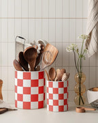Utensil Holder，7.1"+5.8" Ceramic Kitchen Utensil - Image 5