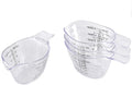 4 Pack Small Measuring Cups, 2oz/60ml Mini Measuring Cup by MiziDo