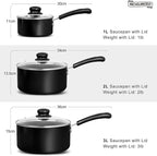MICHELANGELO Nonstick Saucepan - Image 7