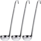 meekoo Stainless Steel Ladle Soup Handle Ladle by meekoo