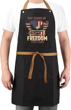 Us 250 Years Of Freedoms Apron - Image 5