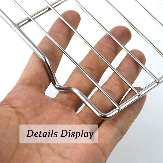 Heavy Duty Baking Rack 6.3"X10.1" Stainless Steel Cooling Rack Oven Safe Fits - Image 2