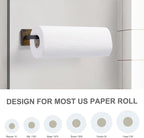 Magnetic Paper Towel Holder, Wood Farmhouse Heavy Duty Strong Magnet Backing - Image 7