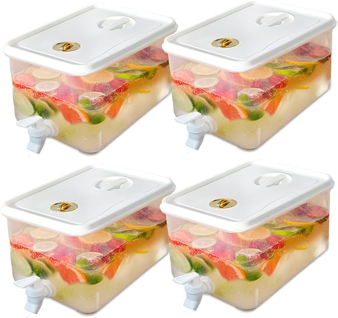 Beverage Drink Dispenser for Fridge, Plastic Beverage Dispenser by Unknown