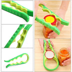 2 pcs Multi-Purpose Colourful Adjustable Rubber Strap Wrench Grip/Tighten - Image 4