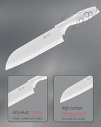 EUNA Knife Block Set, German High-Carbon Stainless Steel Knife Sets - Image 8