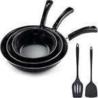 hunnycook Nonstick Frying Pan Set by Dedicatedtoenhancingyourdiningexperience
