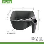Tovolo Elements Square Colander - Image 6