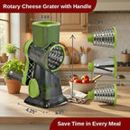 INCITATUS - Cheese Grater Hand Crank - Rotary Cheese Shredder - 3 - Image 4