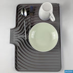 Dish Drying Mat for Kitchen Counter, - Image 3
