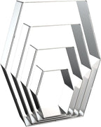 Long Hexagon Cookie Cutters Shapes Set by QAAQS