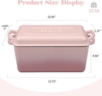 EDGING CASTING Enameled Cast Iron Dutch Oven, Oblong Bread Oven - Image 2