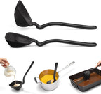 Dreamfarm Fladle Fold-Flat, Space-Saving Serving & Cooking Ladle Measures up to - Image 3