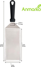 Big Metal Griddle Spatula - Image 3