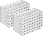 Sterilite Stacking Ice Cube Tray, Save Space and Stack Trays in Freezer by Sterilite