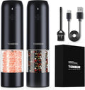 TOMEEM Electric Salt and Pepper Grinder Set by Tomeem