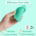 COMTIM Can Covers for Dog Food Cans, Silicone Pet Dog Food Can Covers Lids for - Image 3