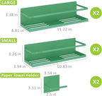 Magnetic Spice Rack For Refrigerator Magnetic Fridge Shelf For Kitchen Spice - Image 2