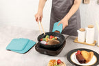 Oven Pot Holder with Pocket Cotton Heat Resistant Coaster Potholder Kitchen Hot - Image 4