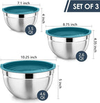 P&P CHEF Blue Mixing Bowls - Image 2