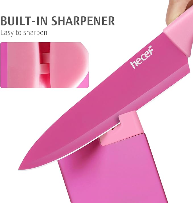 hecef 15 Pieces Kitchen Knife Set - Image 4