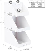 Mind Reader Coffee Tea Utensil and Condiment Station, Countertop Organizer - Image 3
