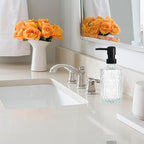 Clear Glass Soap Dispenser - Image 4