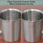 Newness Stainless Steel Measuring Cup, Metal Measuring Cup - Image 3