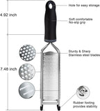 3 in 1 Cheese Grater Zester Citrus Lemon 304 Stainless Steel Zester Versatile - Image 2