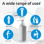 Soap Dispenser with Rust Proof Stainless Steel Pump Refillable - Image 5