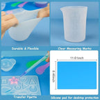 Creahaus Silicone Measuring Cups Tool Kit - Image 6