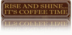 Coffee Time Metal Tin Signs, Coffees Lover Home Decor by Unknown
